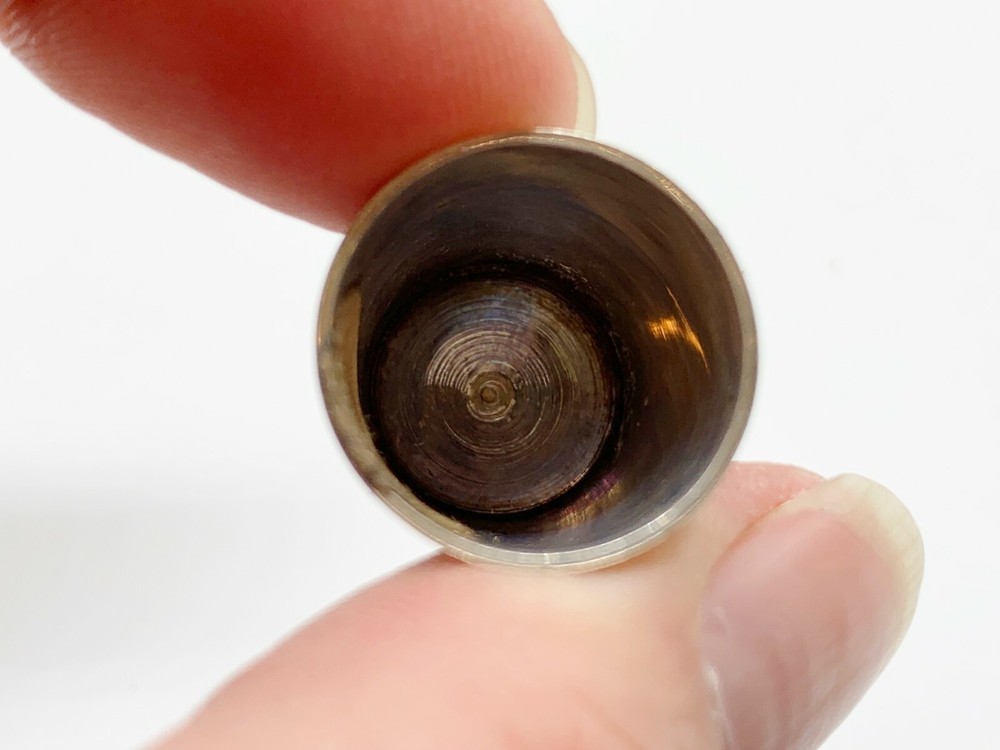 ANTIQUE SOLID STERLING SILVER SEWING THIMBLE