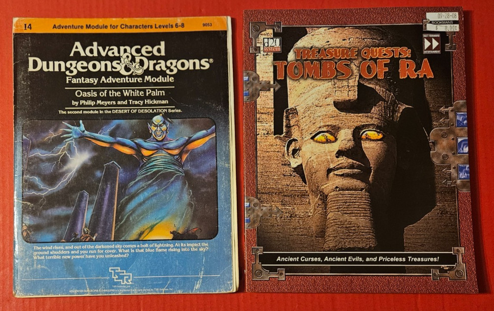 Lot of 13 D20-AD&D Adventure Modules