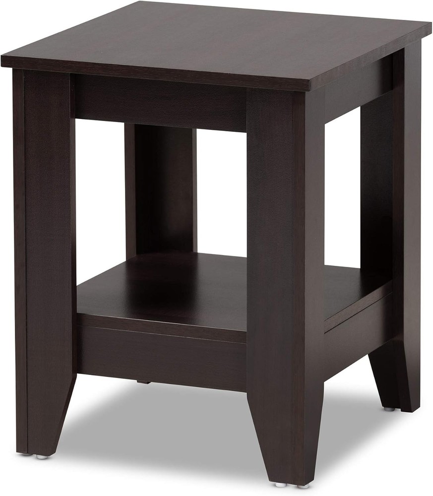 End Tables One Size Dark Brown