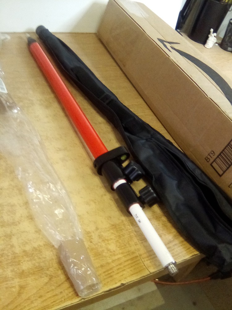 Mini Prism Pole 5.1Ft W/Case