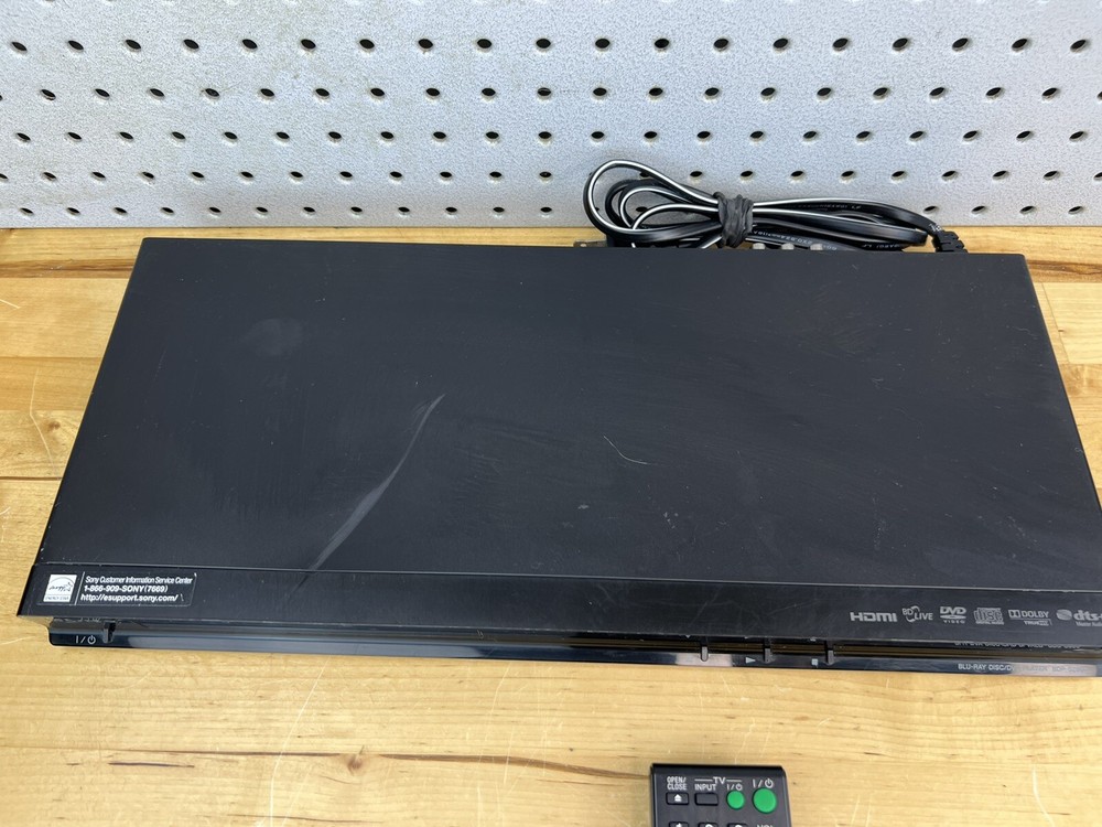 Sony BDP-S280 Blu-Ray Disk/DVD/CD Player With Remote HDMI Internet Compatible