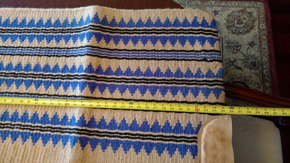 Two Wool Western Show Saddle Pads - Harris