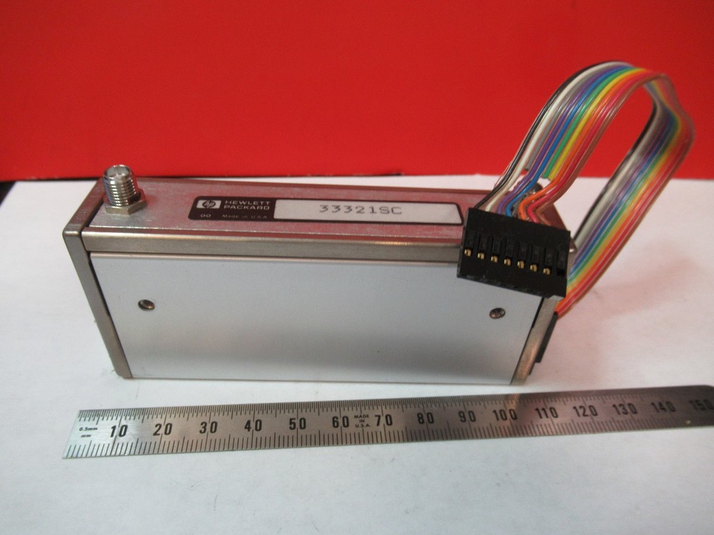 HP 33321SC  VARIABLE ATTENUATOR HEWLETT PACKARD MICROWAVE FREQUENCY RF  IL-6-B