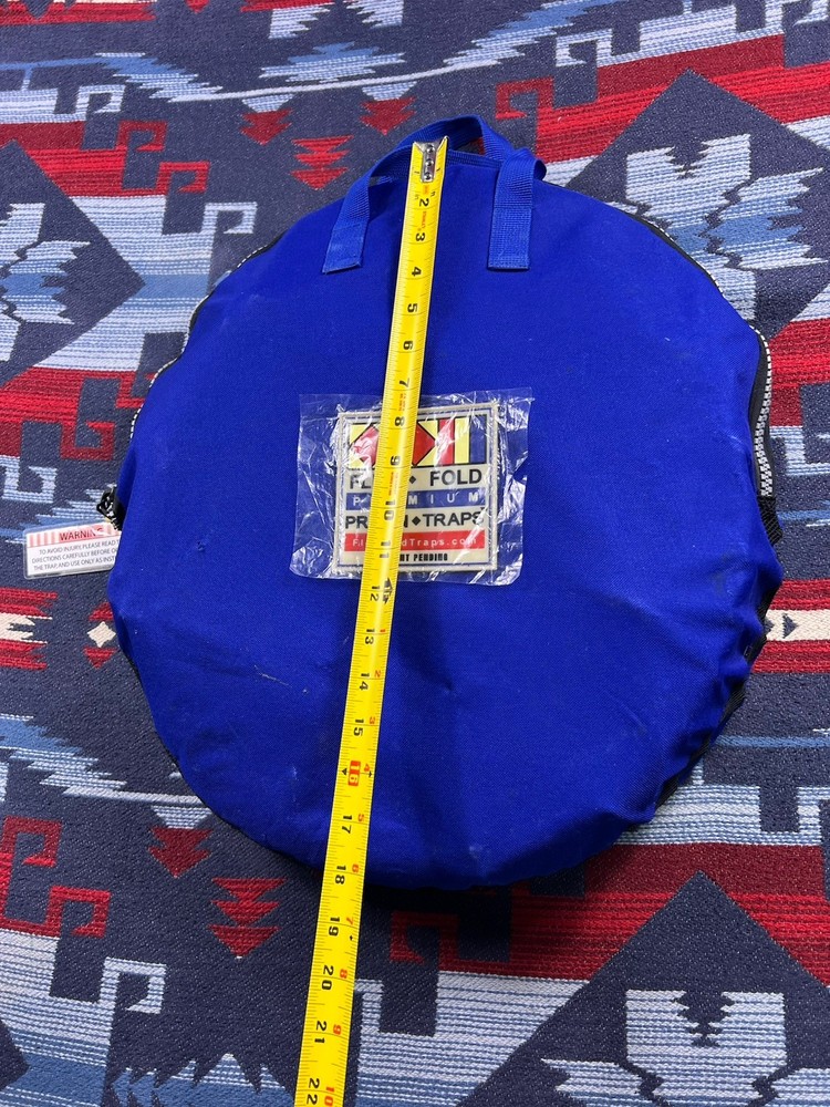 Foldable Portable Flex Fold Prawn Trap (VERY RARE!) Flexfold Crab Shrimp Compact