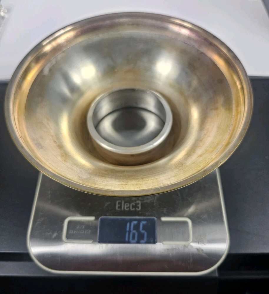 800 Silver 80% Base For Bowl Use Or Scrap 165 Grams