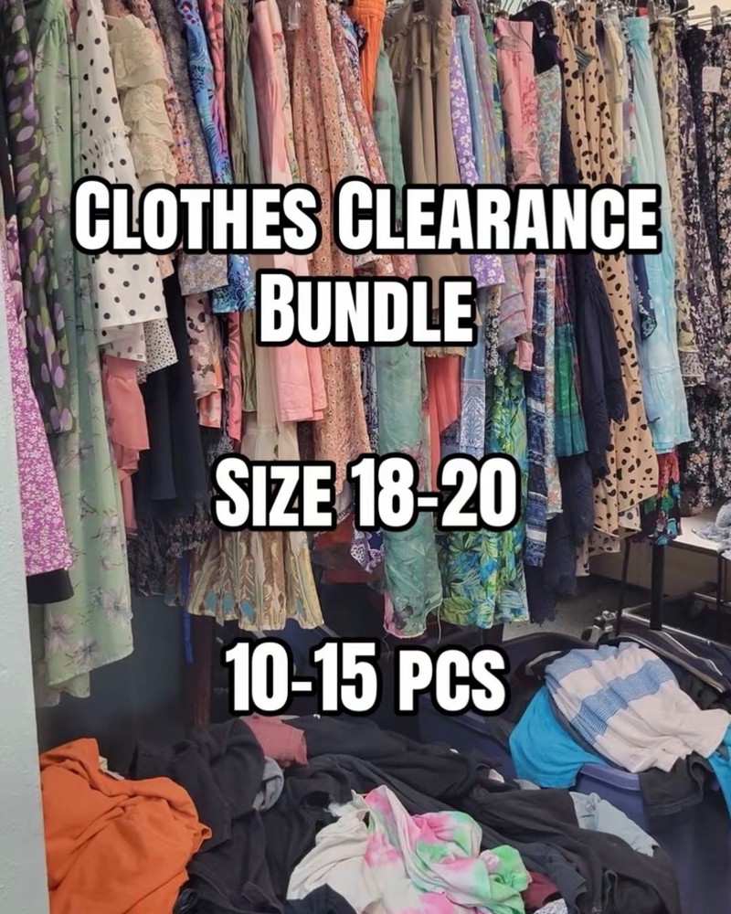 Women’s Clothes Bundle Size 18-20 - Mystery Clothes Bundle Lot