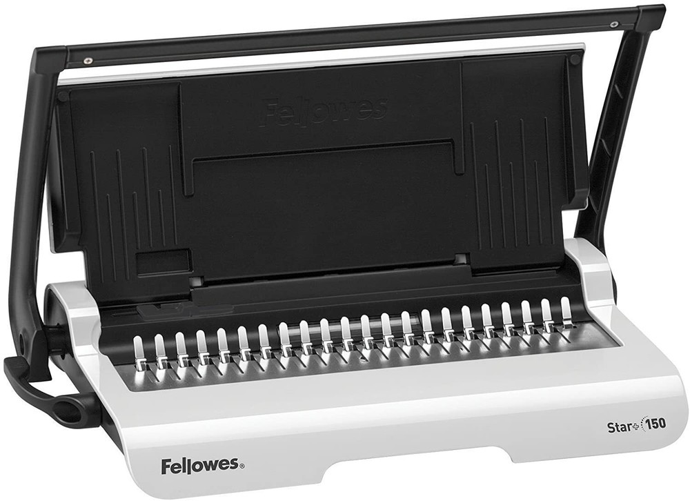 Comb Binding Binder Machine Document Hand Book Paper for Home Office Classroom