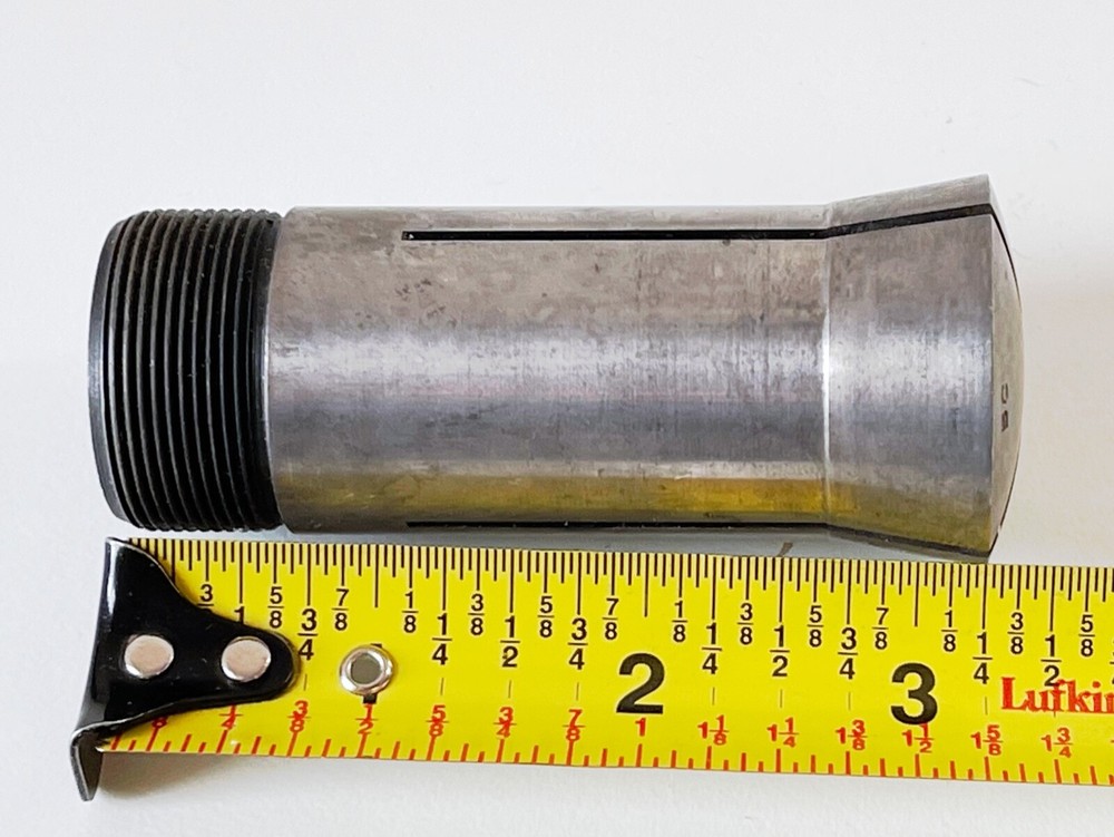 7/64" W/ .326" Counter Bore HARDINGE 5C Round Collet External & Internal Thread