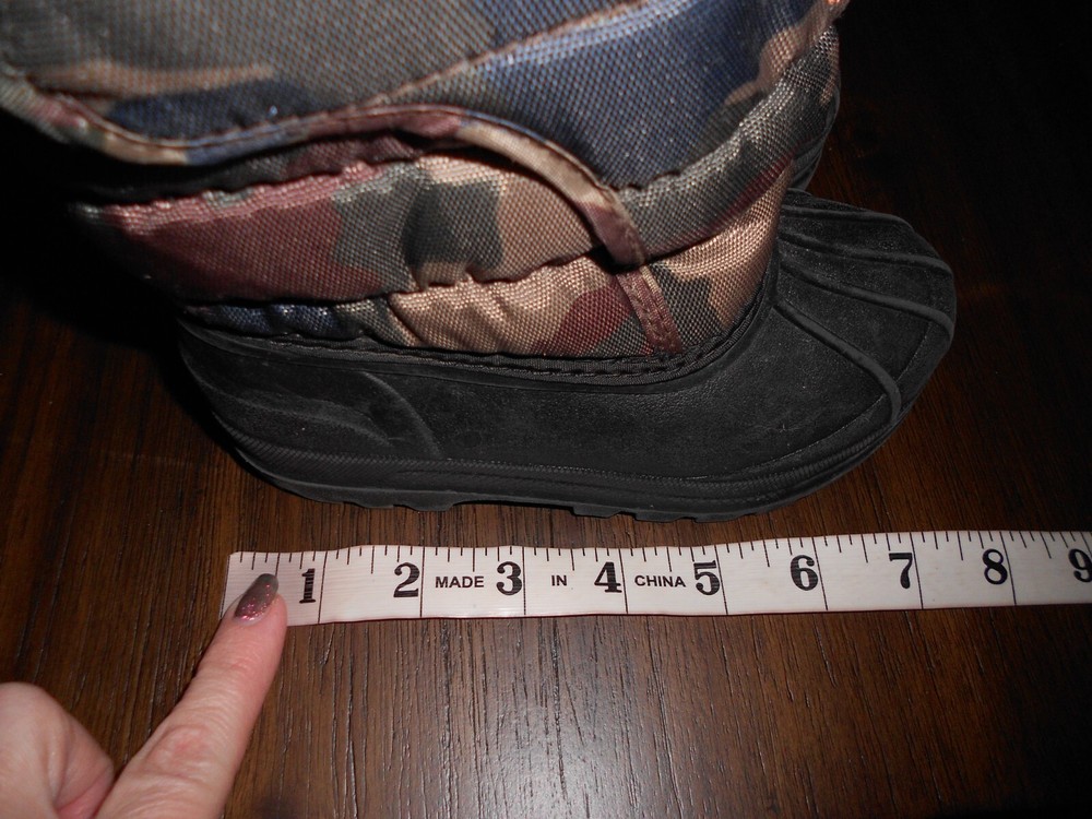 Polo boys snow boots size 8 winter
