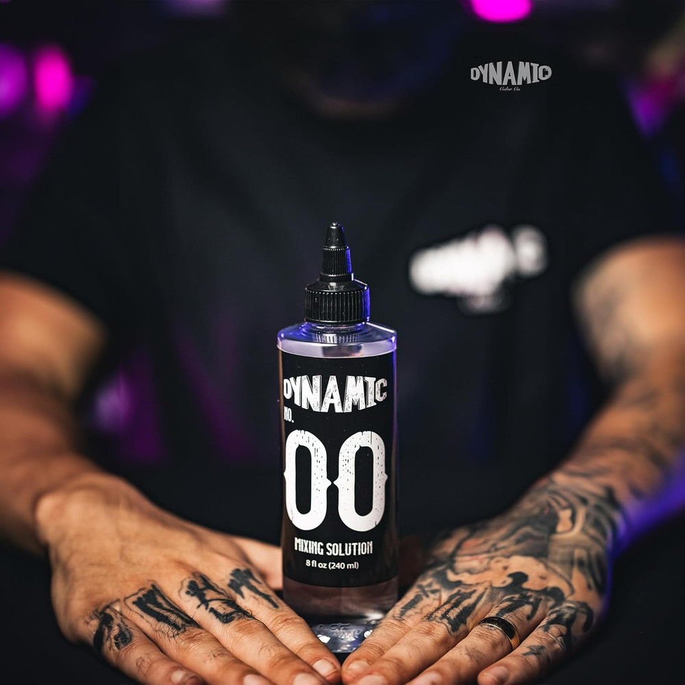 Dynamic Color Co.- No. 00 Tattoo Ink Mixing Solution, Premium Shading Solution T