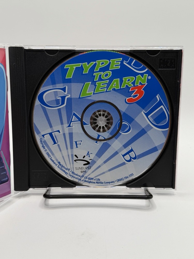 Type To Learn 3 (CD-ROM, 2002) Sunburst