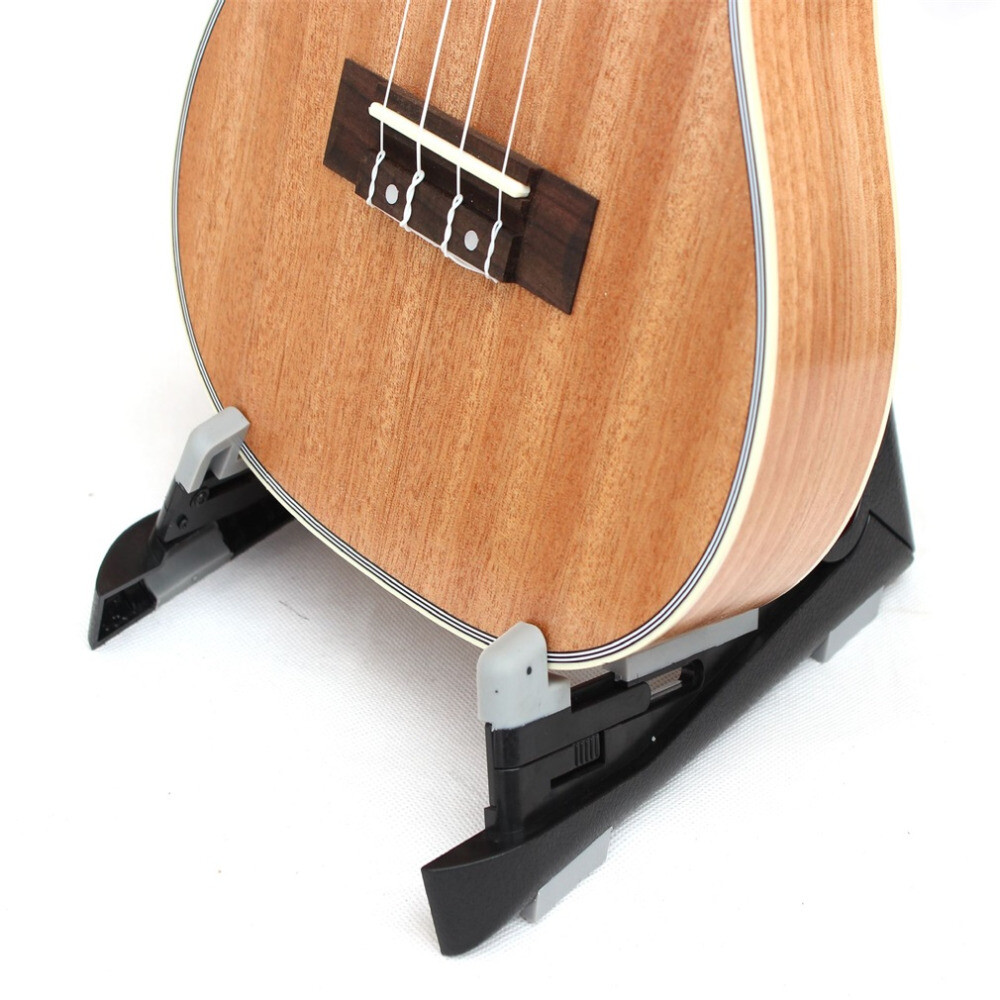 Foldable Ukulele Stand Holder A-frame Mount Violin Bracket Ukulele Hanger