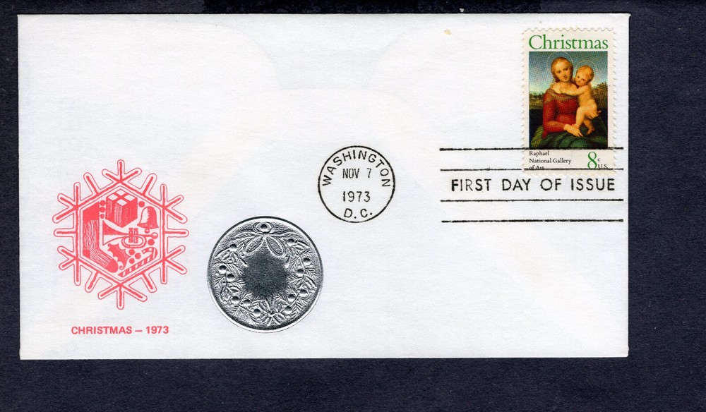 1973 Stamp #1507 Christmas 1973 FDC
