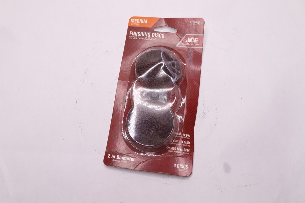 Ace Finishing Disc Kit Medium 2" Dia. 2182558