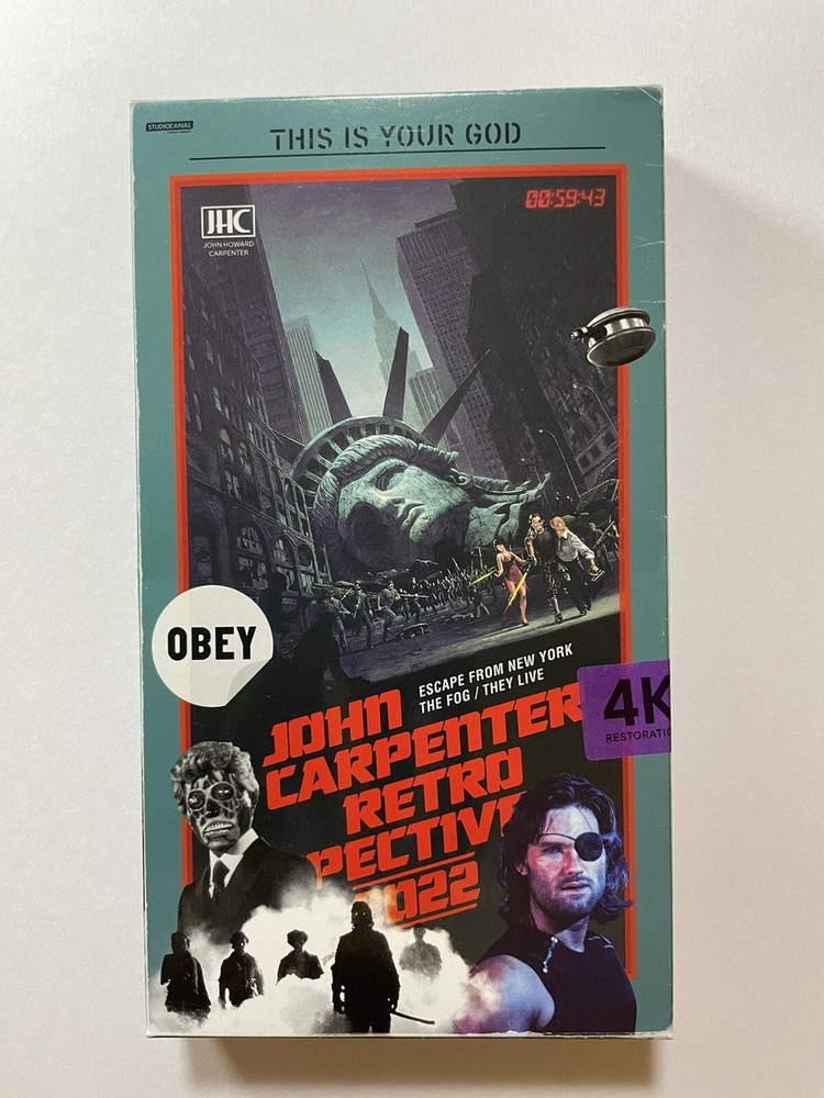 Limited quantity “John Carpenter Retrospective : Movie Program ,Japan, brochure