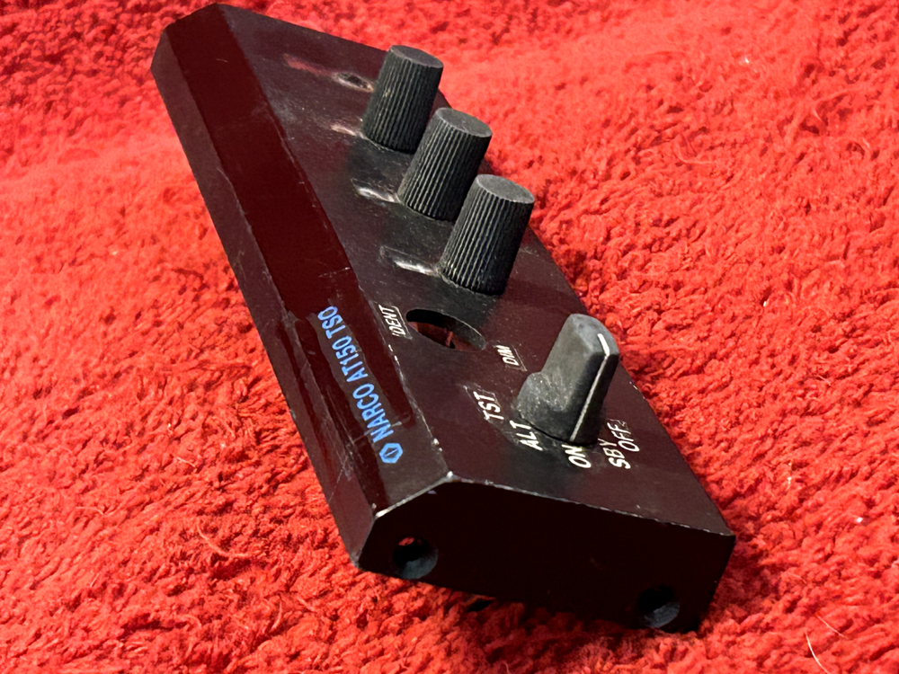 NARCO AVIONICS FACEPLATE FOR AT 150 TRANSPONDER