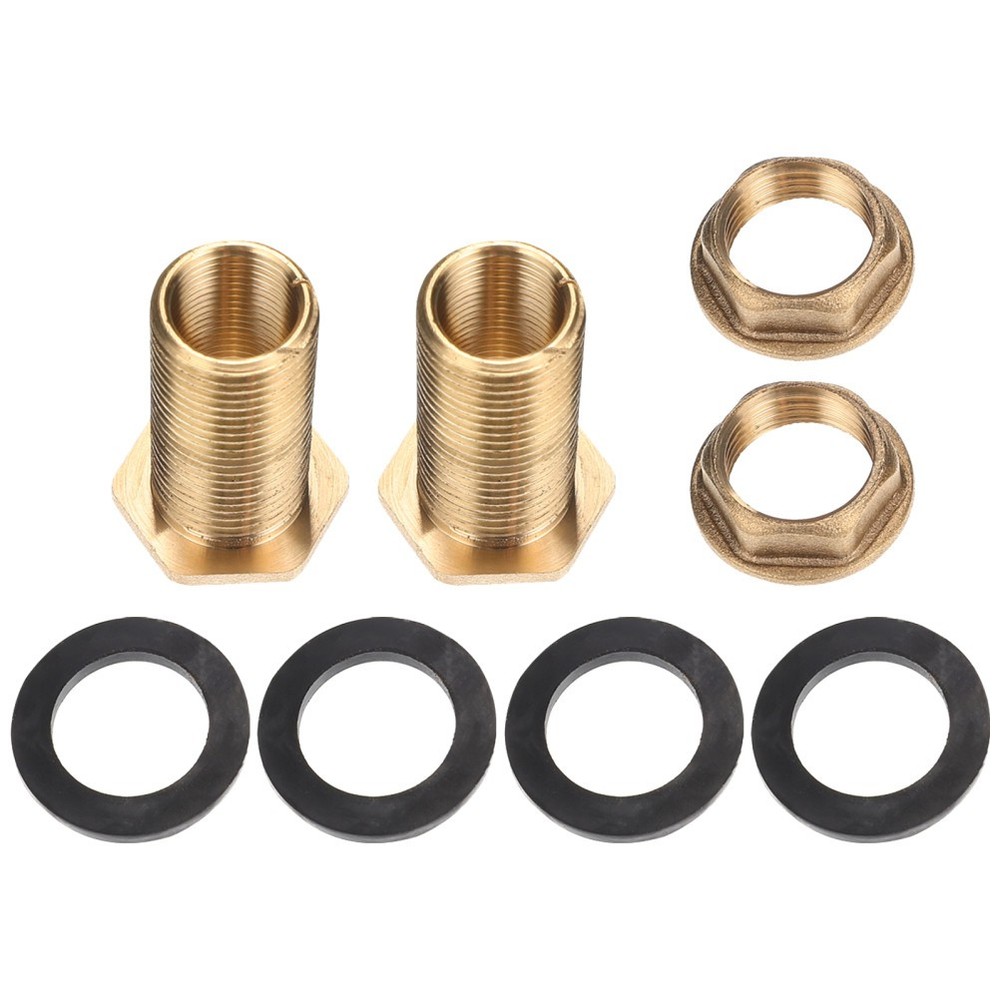 2pcs Bulkhead Fitting Tank Adapter Tank Connector