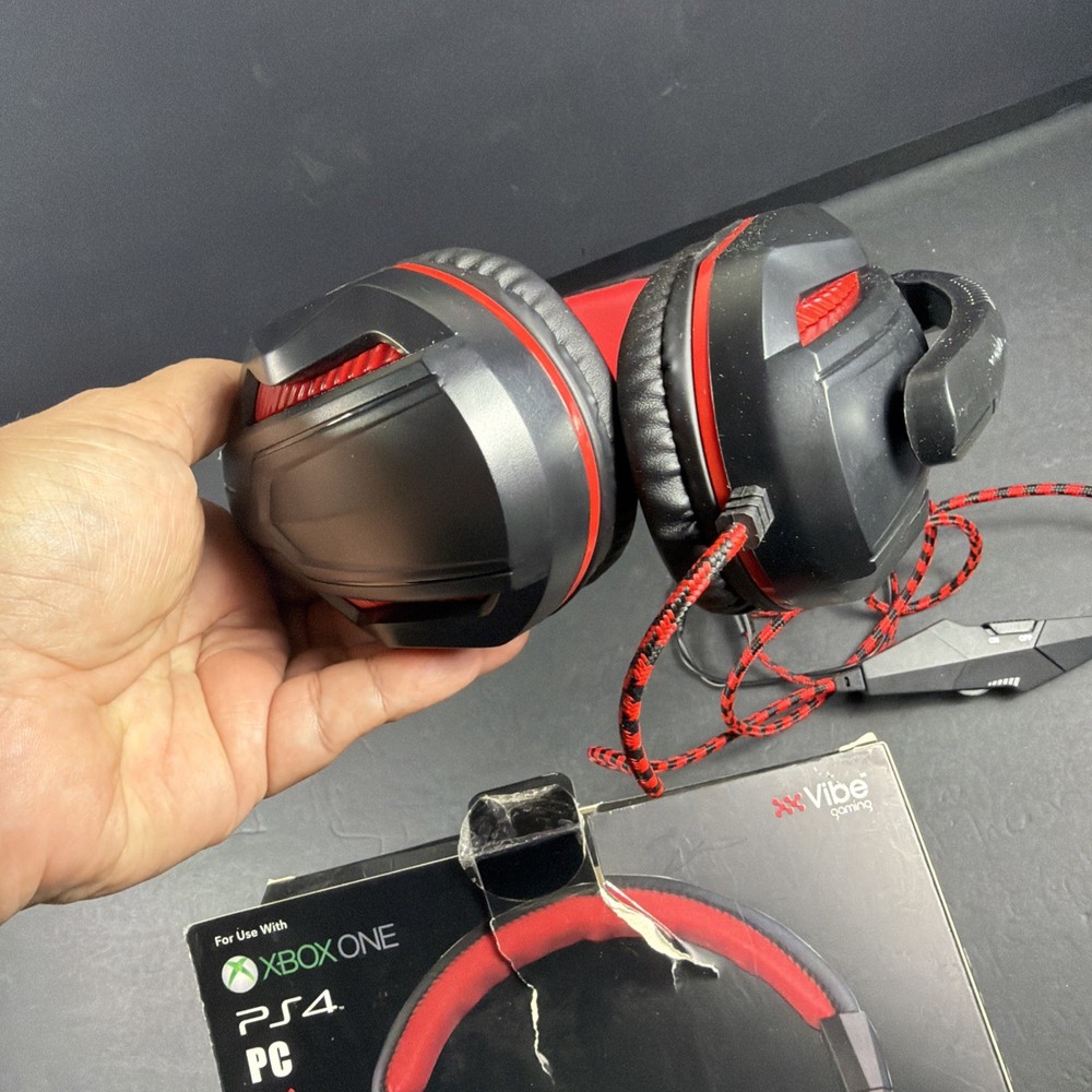 Viper Vibe Gaming Headset With Microphone Xbox One PS4 PC
