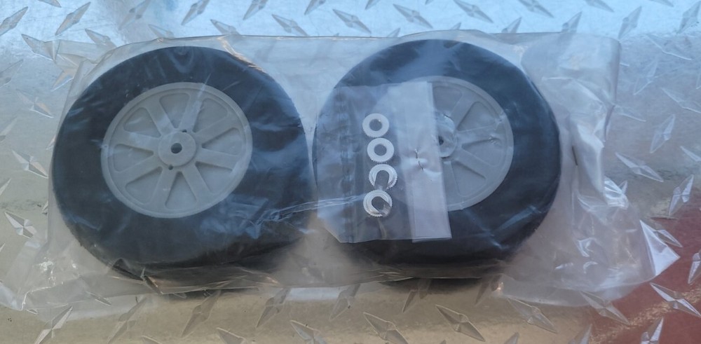 RC Airplane Wheels Sponge Wheels 102mm X 29mm (2pc)