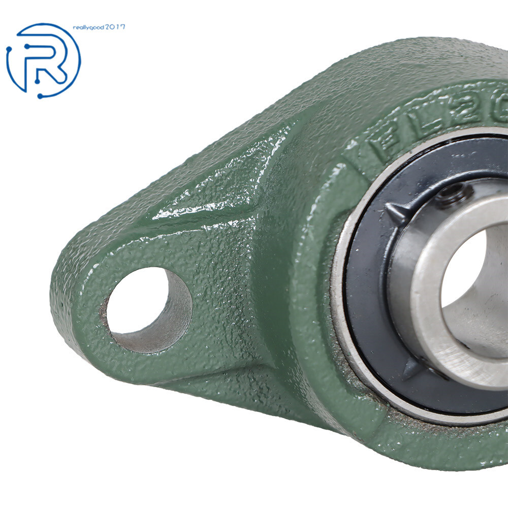 4 Pack 3/4" Bore UCFL204-12 2 Bolt Solid Pillow Block Flange Mounted Bearing