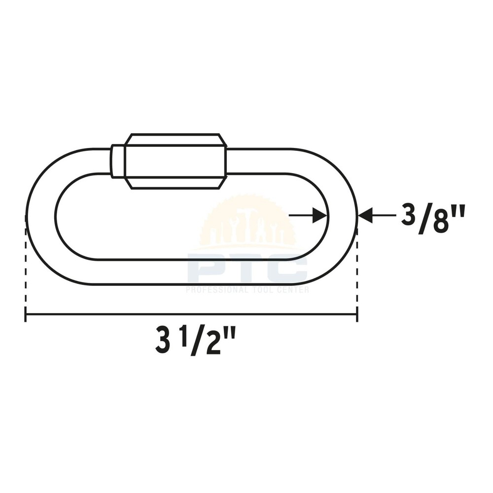 Fiero BSE-3/8 3/8" steel strap with lock
