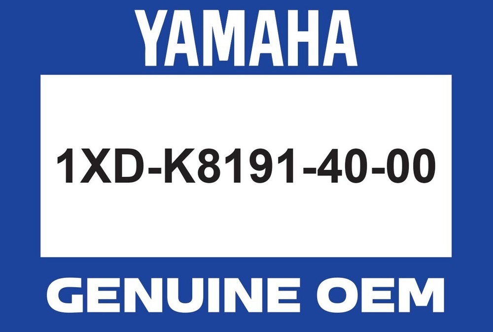 1XD-K8191-40-00 - YAMAHA PANEL, REAR FENDER