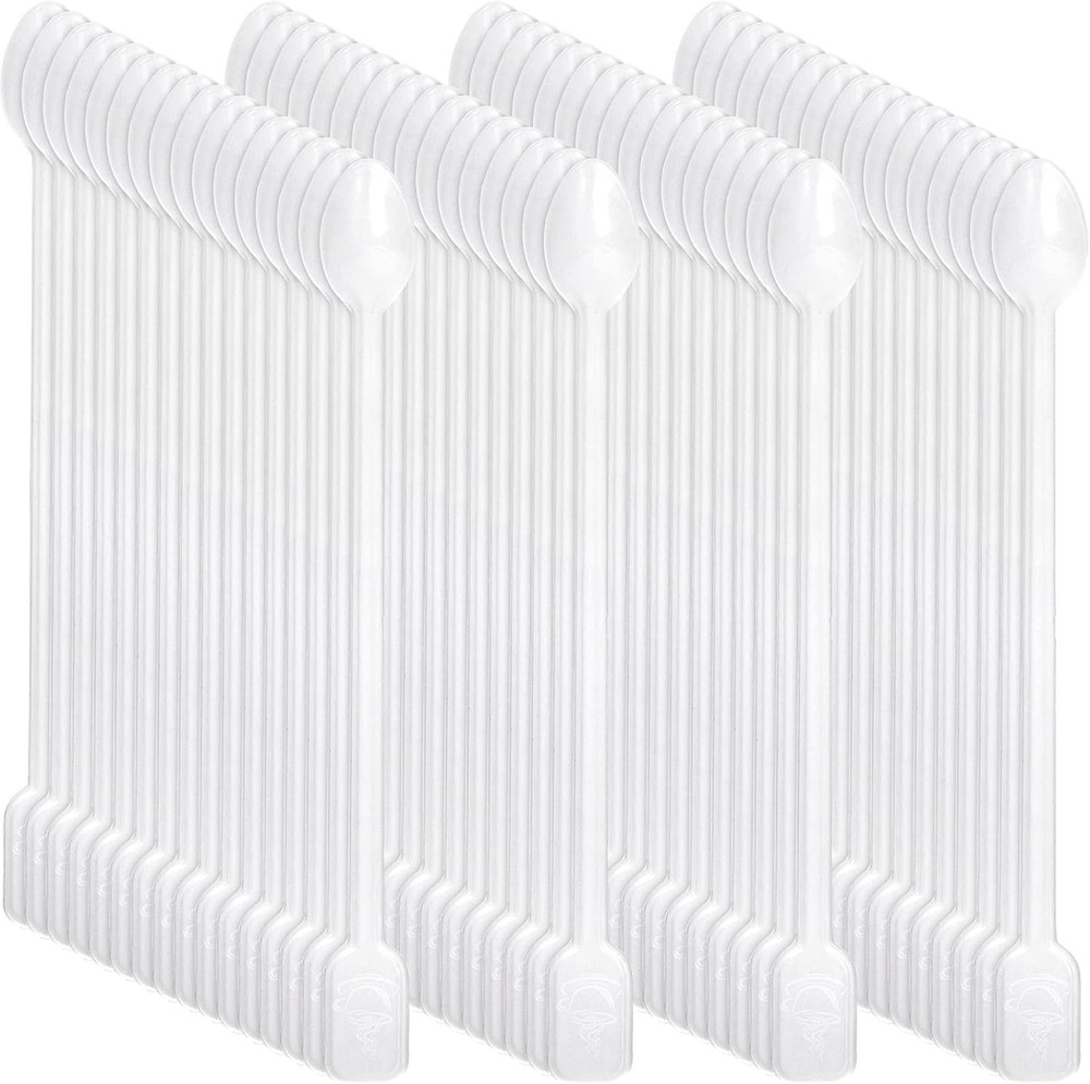 Plastic Coffee Stirrer, 5'' Disposable Stir Stis for Drinks