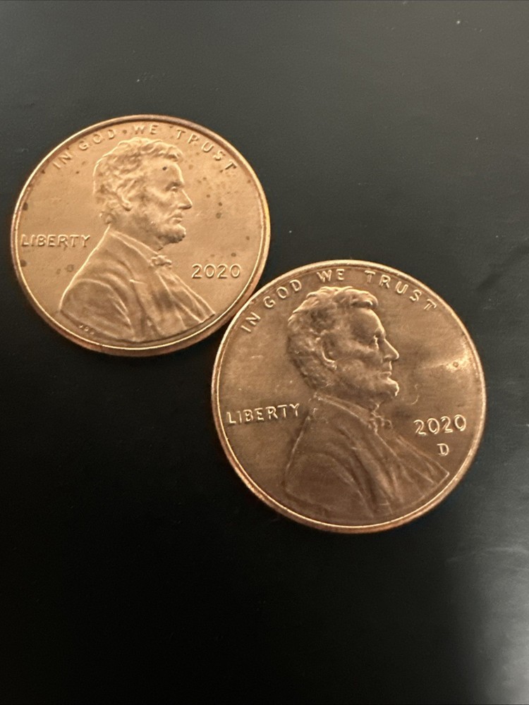 2020 P&D Lincoln Penny Cent Set **FREE SHIPPING**