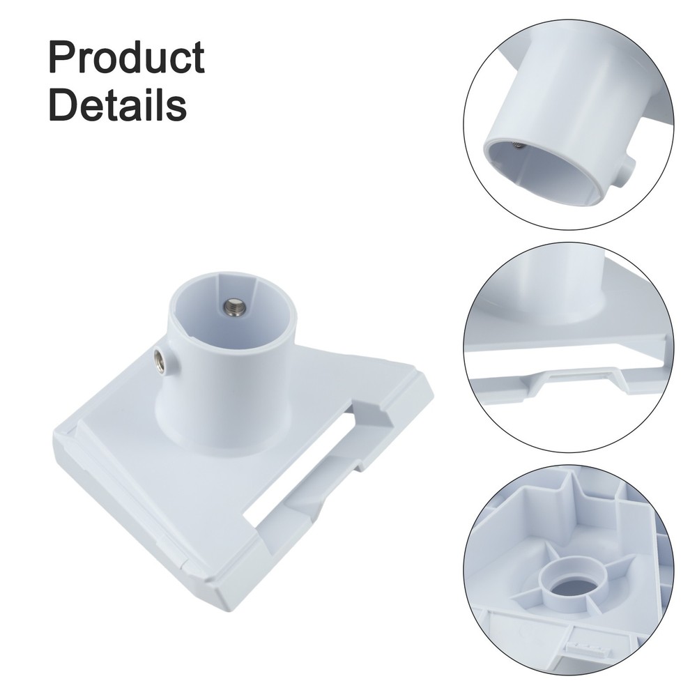 For Round Tubes Pipe Adapter Mount Plastic Adapter Mount For Mounting