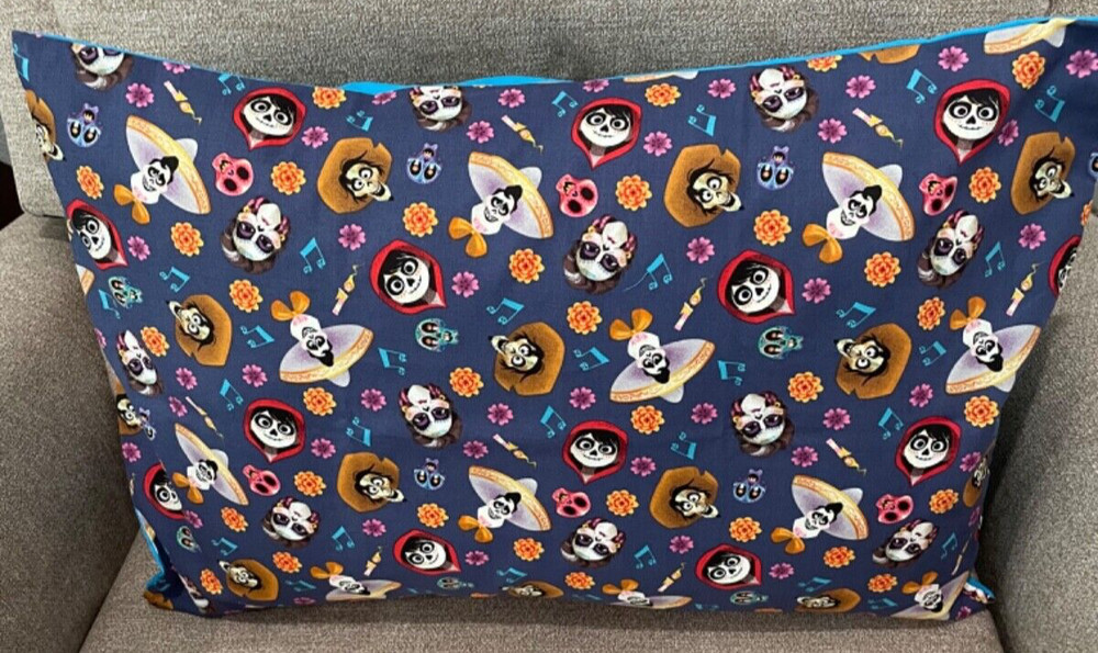 Handmade PIXAR Inspired "Coco" 14"x20" Faces Envelope Pillow Cover
