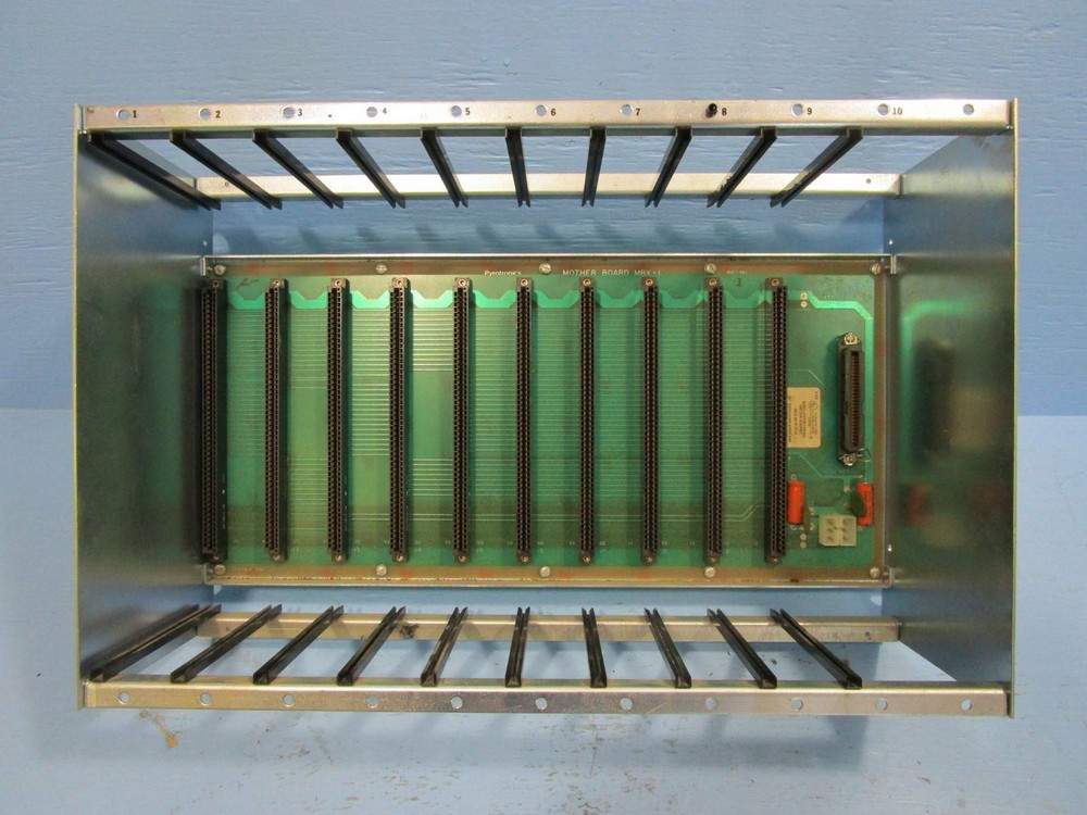 Cerberus Pyrotronics MBX-2 Rack Chassis PLC Fire Alarm Module Siemens MBX2 Slot