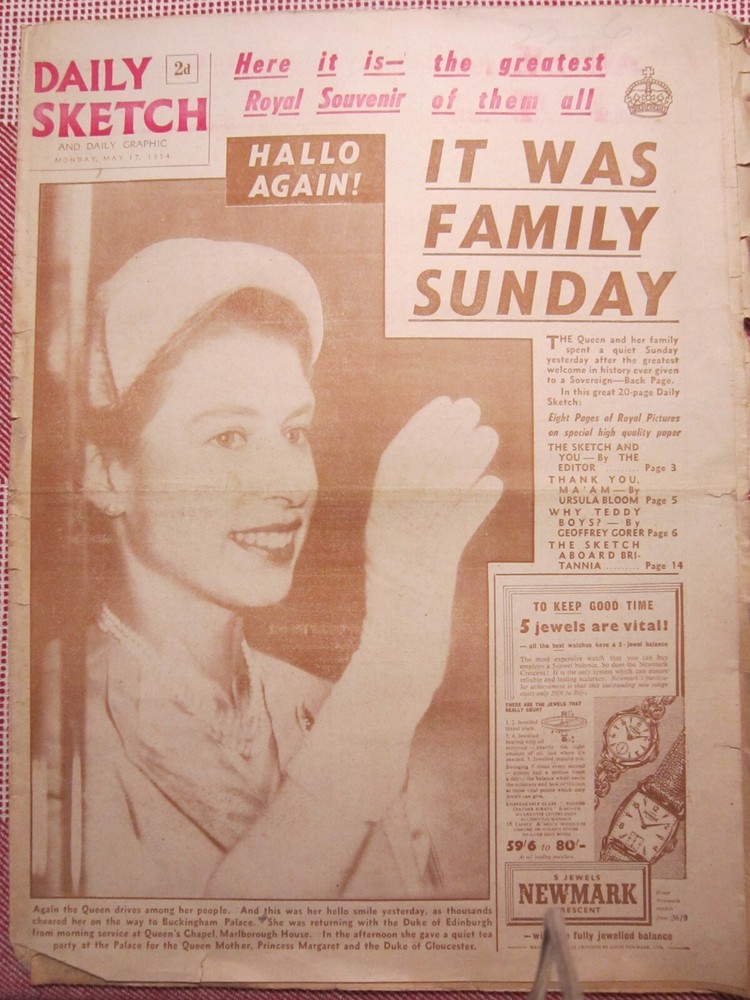 collectable vintage newspapers
