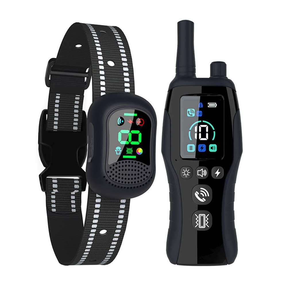 Dog Shock Collar 4900FT Training Collar with Call Function, LED Light Waterproof