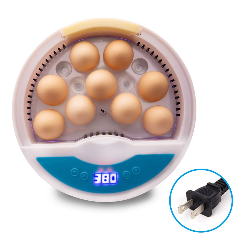 Automatic Poultry Hatcher Egg Incubator For Chickens 9 Eggs VOEJ