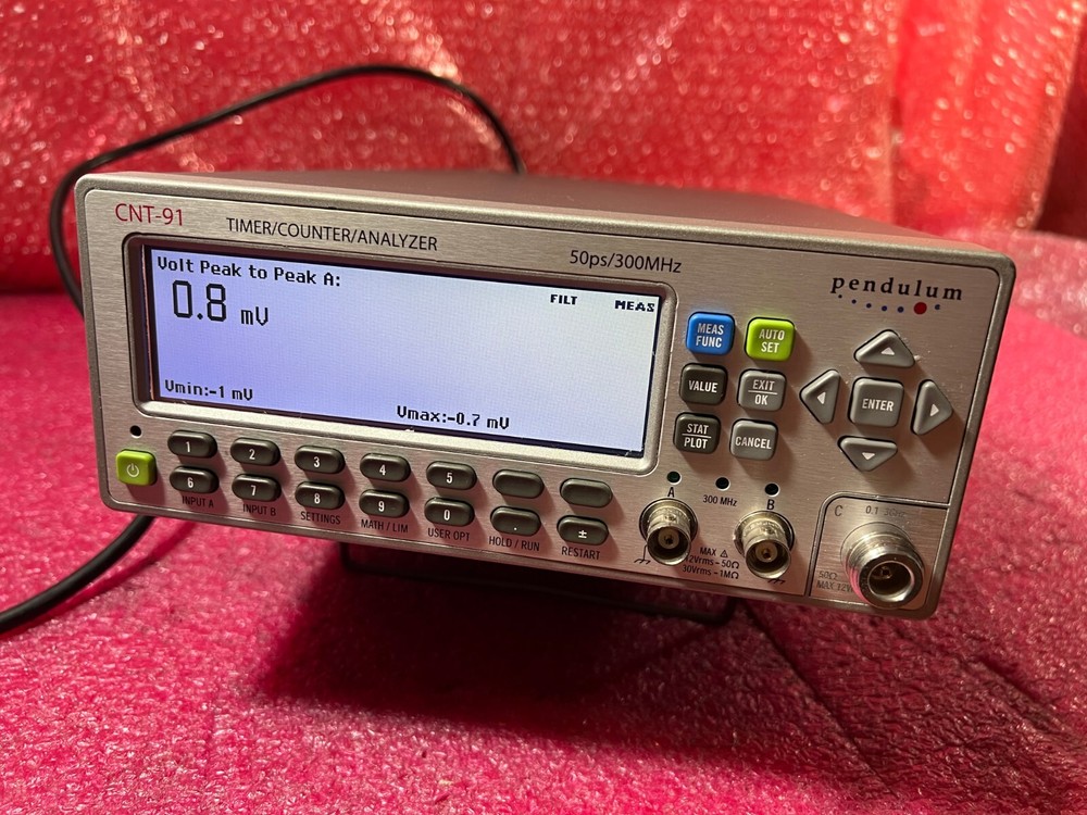 Pendulum CNT-91 / 651 TIMER / COUNTER / ANALYZER 50Ps/300MHz