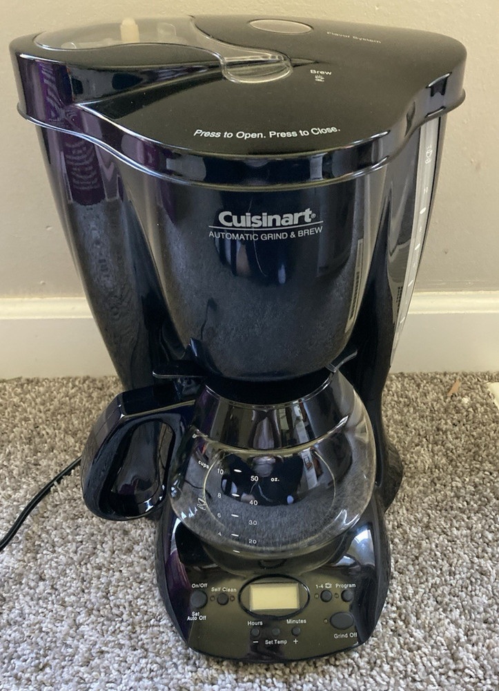 Cuisinart Coffee Maker Model DGB-300bk Gently Used Tested Working