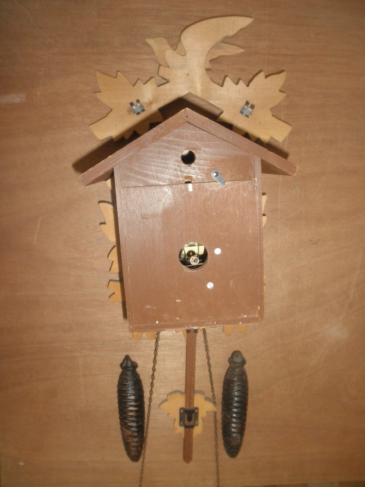 Cuckoo Clock German made Herbert Herr Black Forest working 1 Day CK3247