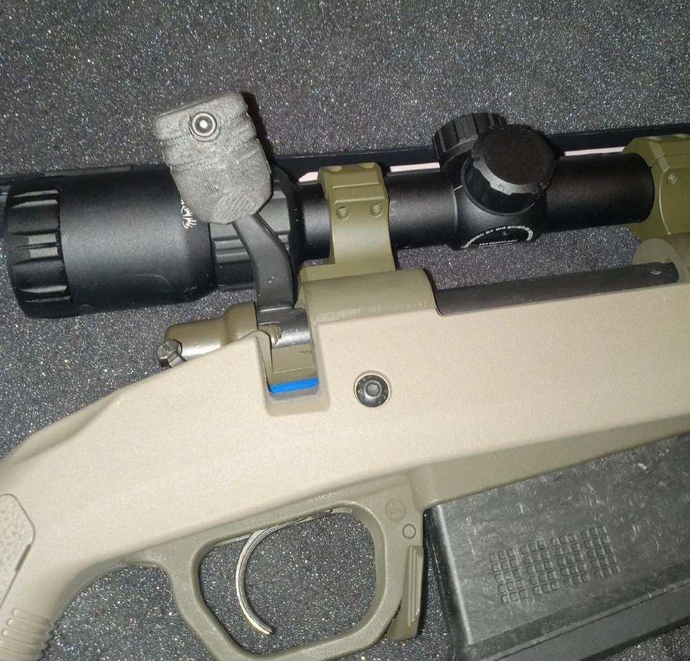 Remington 700 Oversized 3D Printed Carbon Bolt Knob