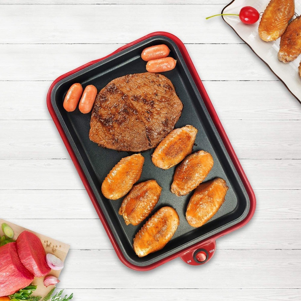Health and Home Multifunction Nonstick Baking Maker with 3 Interchangeable Ba...