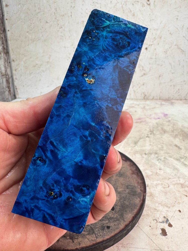 Stabilized Box Elder Burl Turning Blank or Knife Blank | SBEB 1245