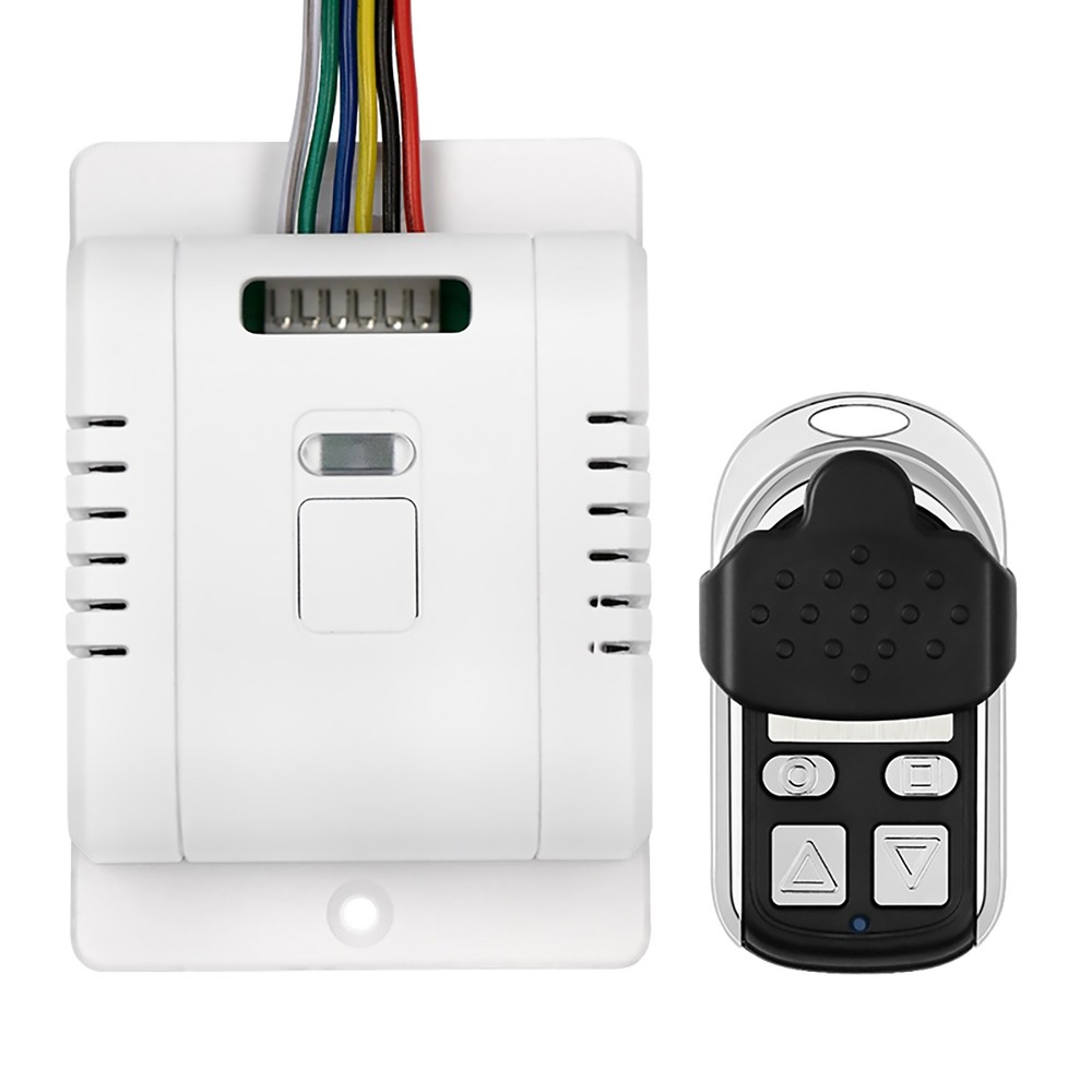 DC12V RF433MHz Relay Receiver Module 3CH ABS Wireless Remote Control Switch