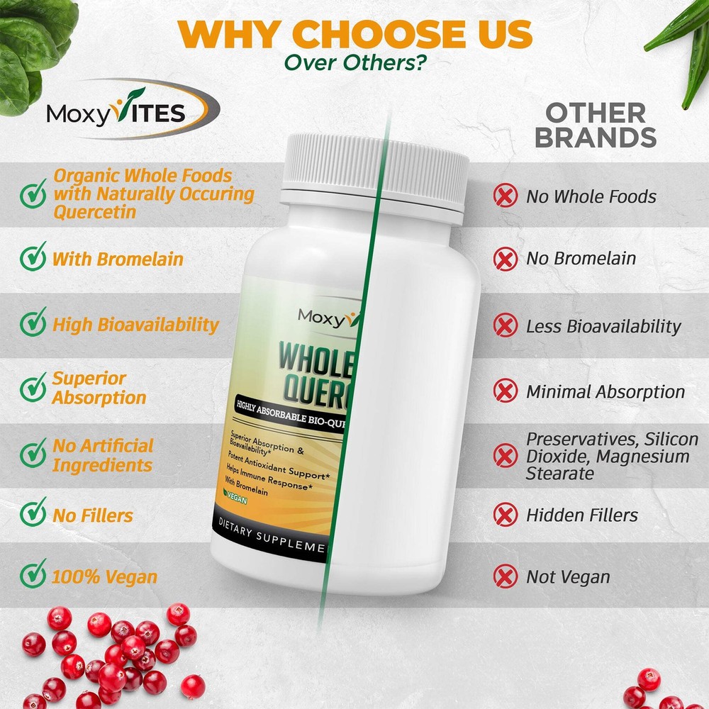 Quercetin with Bromelain, Bioactive Phytosome, Activated