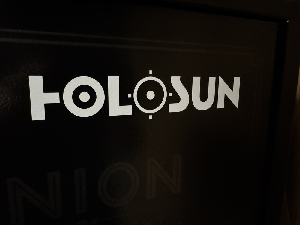 HOLOSUN RED DOT Gun Safe 8” (Set - 2) Decals / Window Decal / Toolbox Sticker