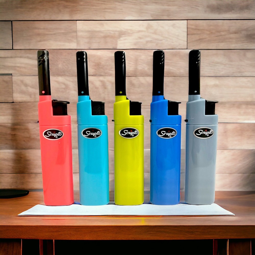 Scripto Easy Reach Hybrid Lighters EZ Candle Lighting 5 Pack