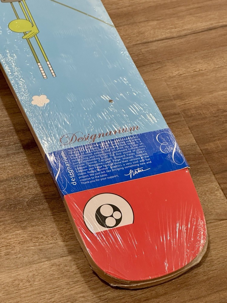 DALEK “Space Monkey” Skateboard Deck – Designarium 2008 Ltd Ed 448/500