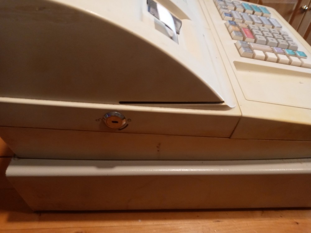 SAM4S ER-5115 Electronic Cash Register FOR PARTS OR NOT WORKING - E1 error code