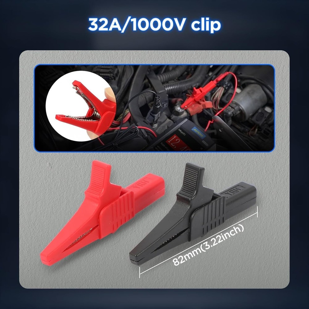 68PCS Multimeter Leads Kit with Replaceable Probes