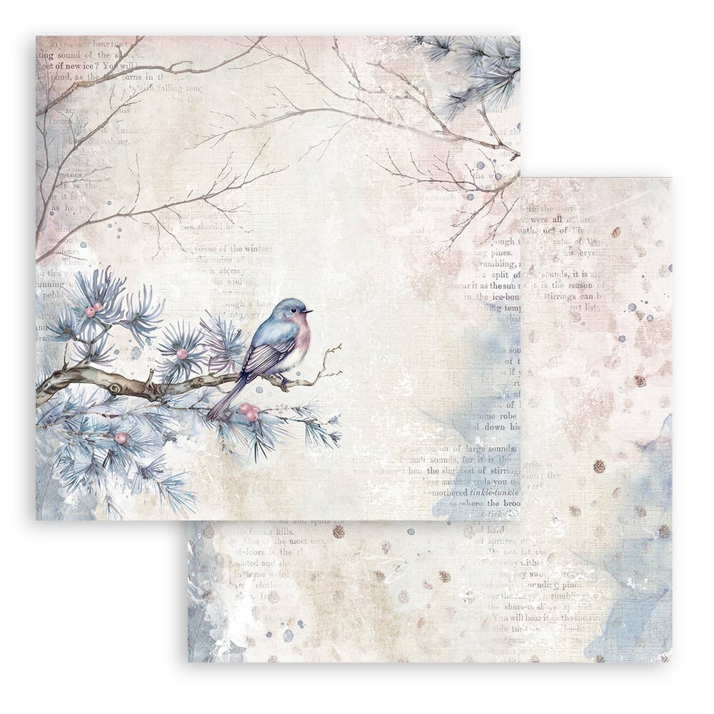 Stamperia DEWDROPS - 8" X 8" - DOUBLE SIDED - 10 SHEETS - NOV 2024