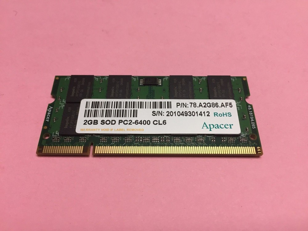 Apacer sodimm 2 gb