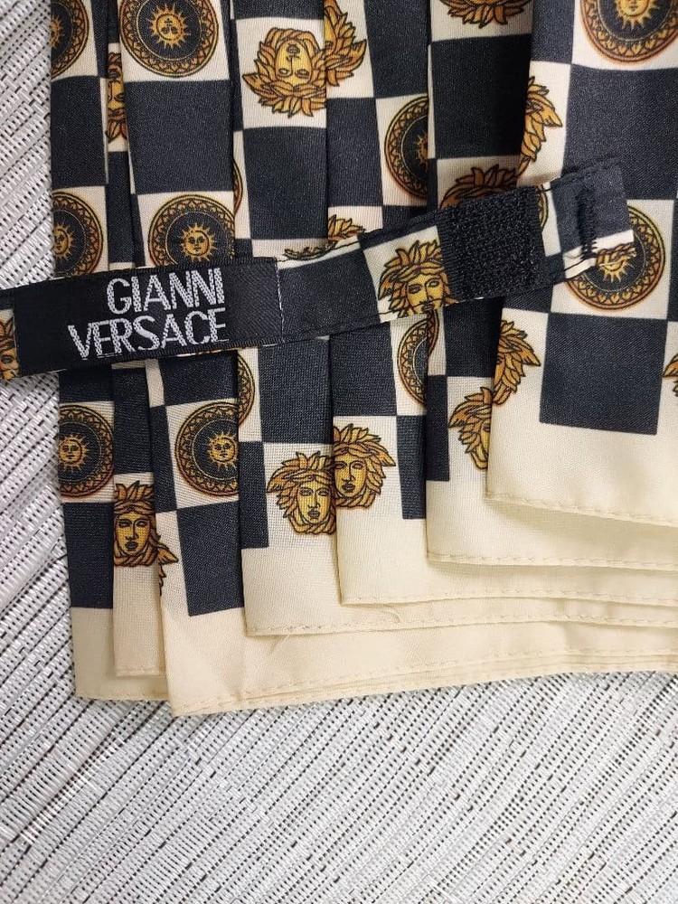 Versace Gianni Versace Grid Umbrella Luxury Ready to Use Authentic Premium